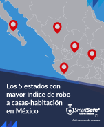 5 estados con más robos en México
