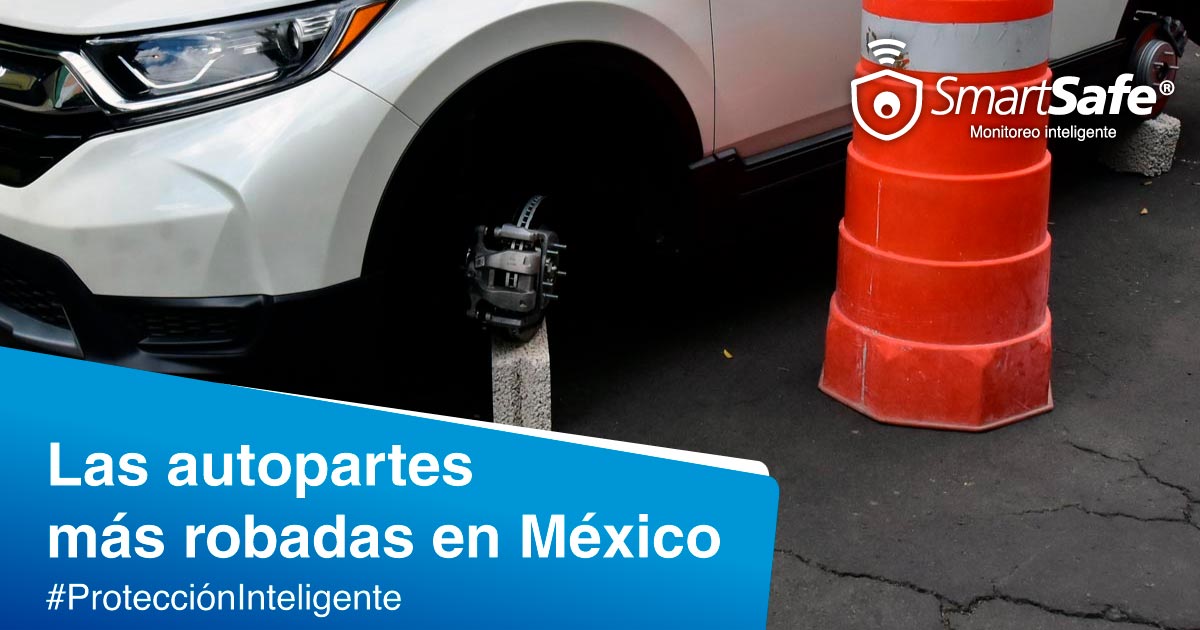 LAS AUTOPARTES MÁS ROBADAS EN MÉXICO